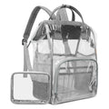 Custom logo Kids Women Men Student Sport Outdoor Backpacks School Bag Travel Waterproof Transparent clear Pvc Backpack for Girls