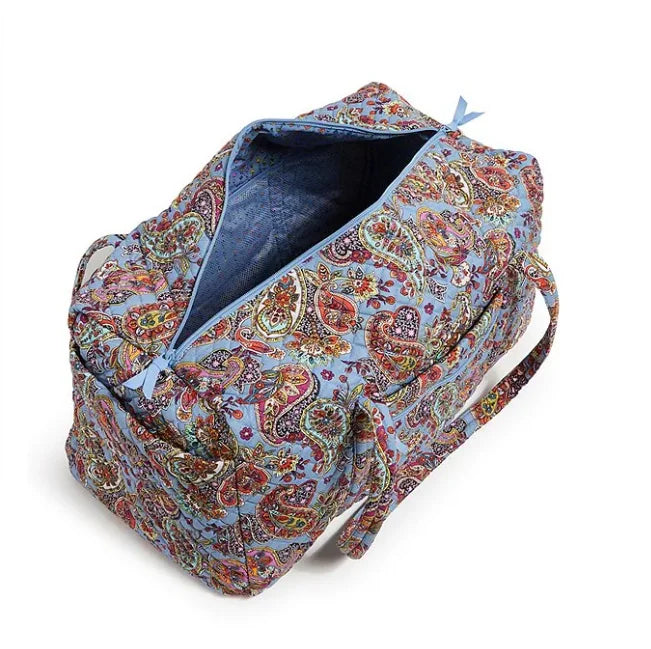 Customization Pattern Duffel Bag Women Quilting Luggage Bags Large Package Travel Duffle Bag with Detachable Shoulder Strap