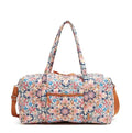 Customization Pattern Duffel Bag Women Quilting Luggage Bags Large Package Travel Duffle Bag with Detachable Shoulder Strap