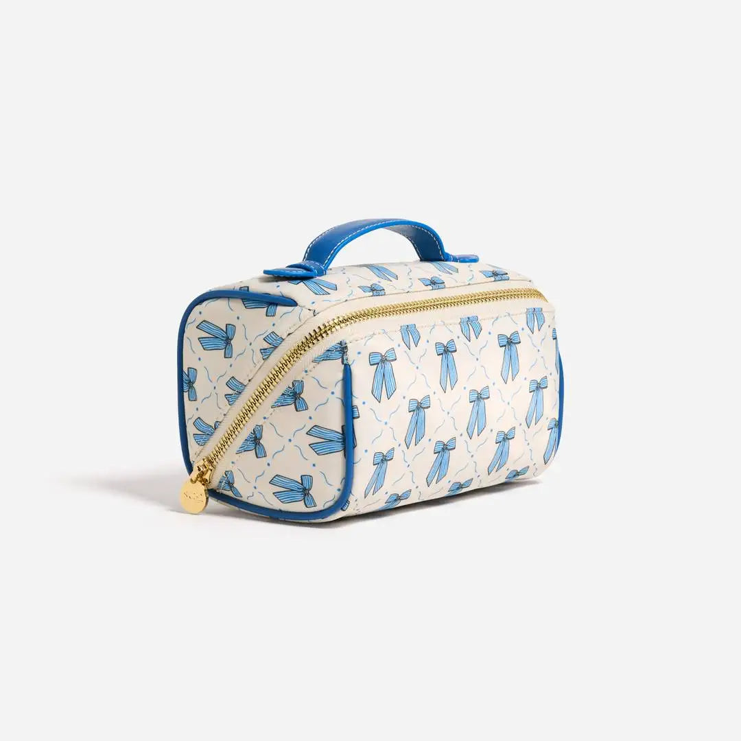 Customized Fabric Jewelry Bag Travel Accessories Pouch Waterproof Lay Flat Pouch