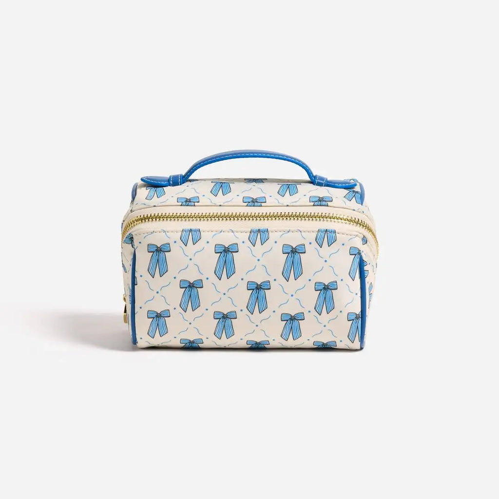 Customized Fabric Jewelry Bag Travel Accessories Pouch Waterproof Lay Flat Pouch
