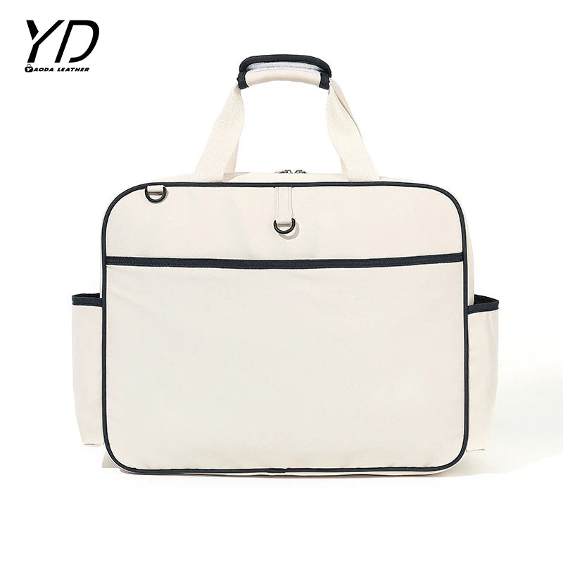 Customized Fashionable Female Tennis Tote Bag Portable Racket Bag