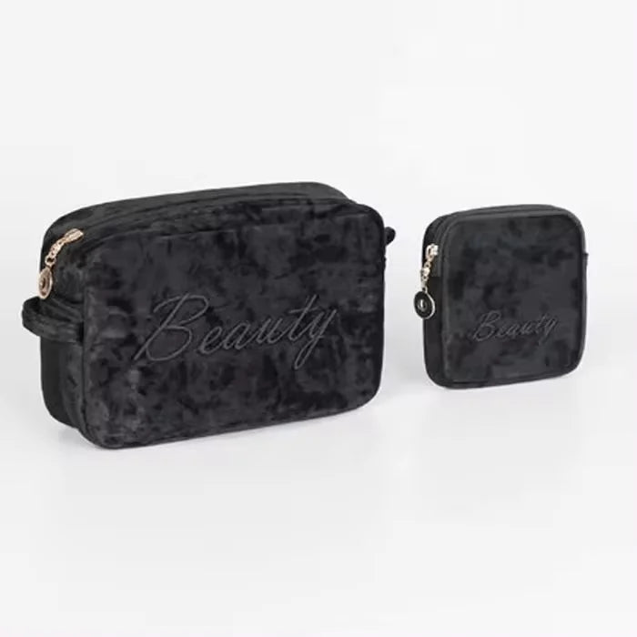 Cute Pouches Polyester Cosmetic Makeup Bag Unique Custom logo Design