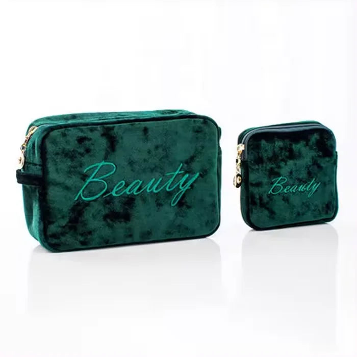 Cute Pouches Polyester Cosmetic Makeup Bag Unique Custom logo Design