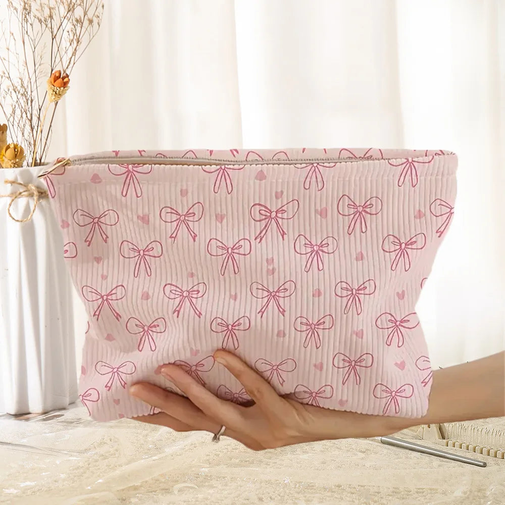Device Storage 2024 Beautiful Back Bags Luxury Makeup Cosmetic Bag Premium logo