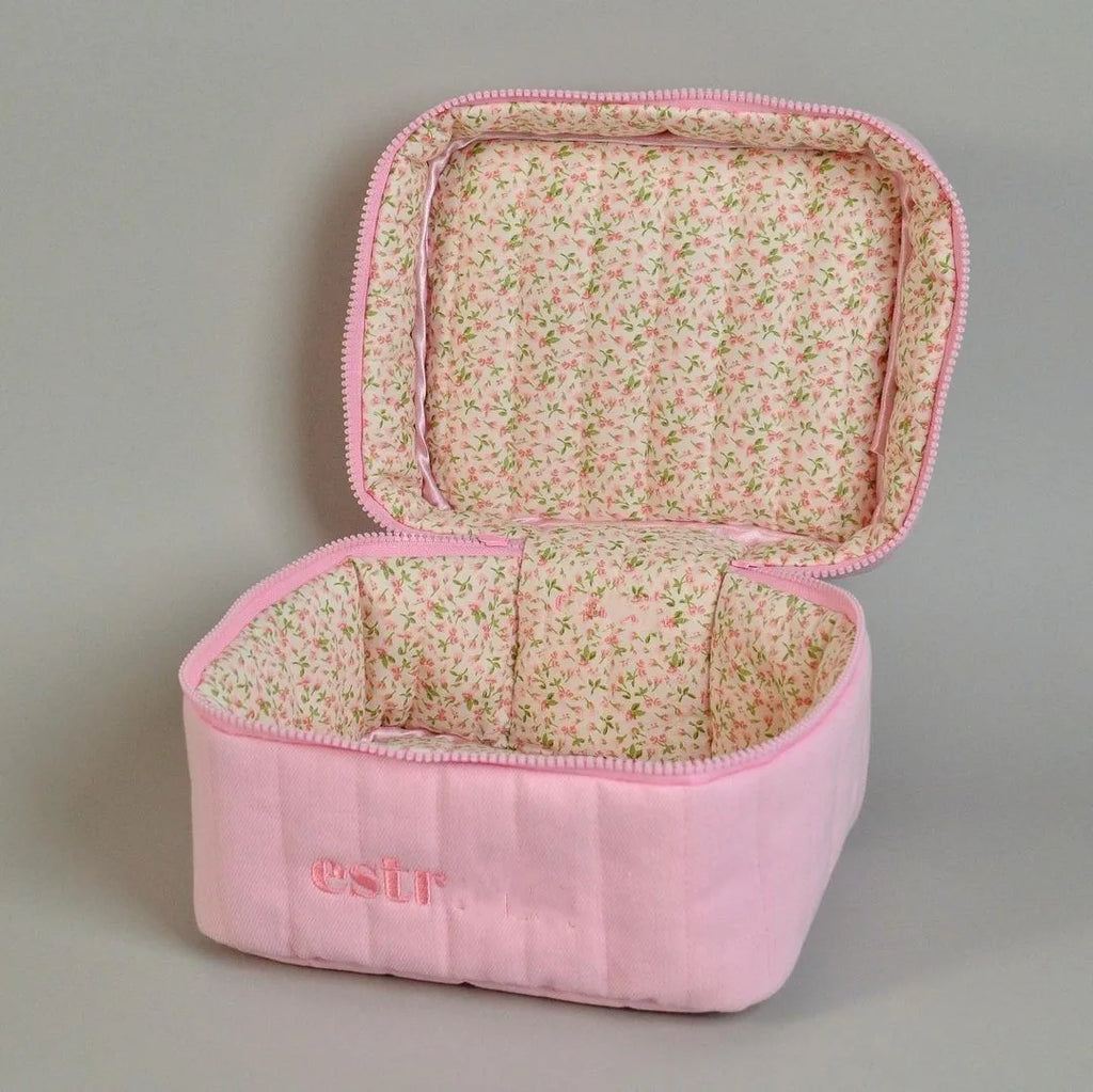 Eco Friendly Girls Beautiful Cute Mini Travel Makeup Dance Cosmetic Bag Set Waterproof