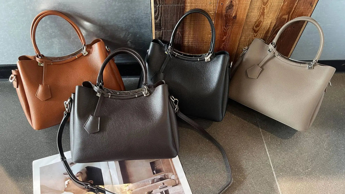European Style Genuine Leather Women's Handbags Crossbody Bags High Quality Cowhide Ladies Bags Luxury Handbags