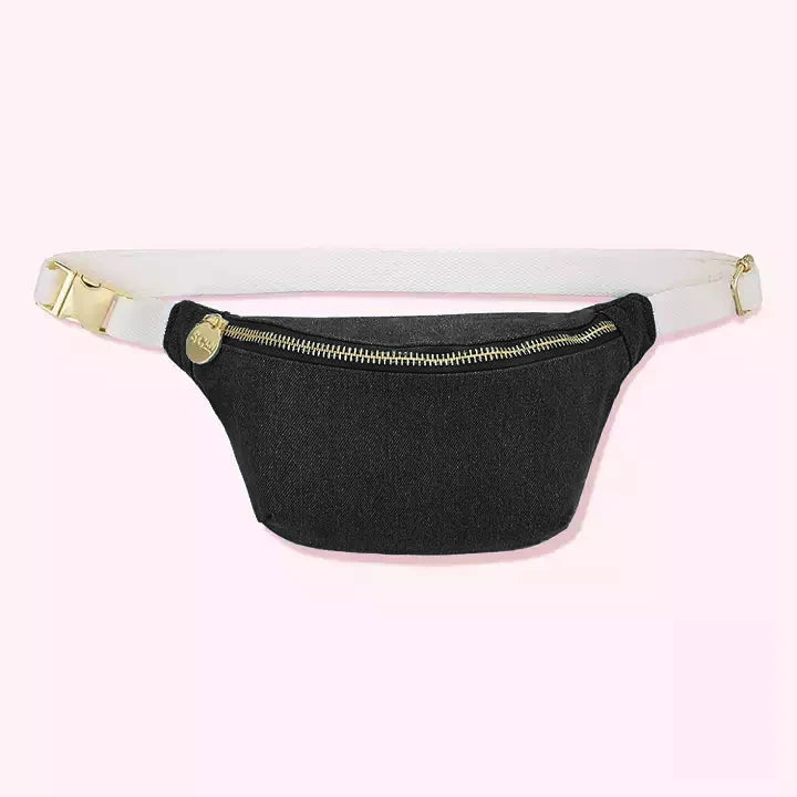 Factory Customized Chenille Patch Fanny Pack Outdoor Running Sports Waist Bag