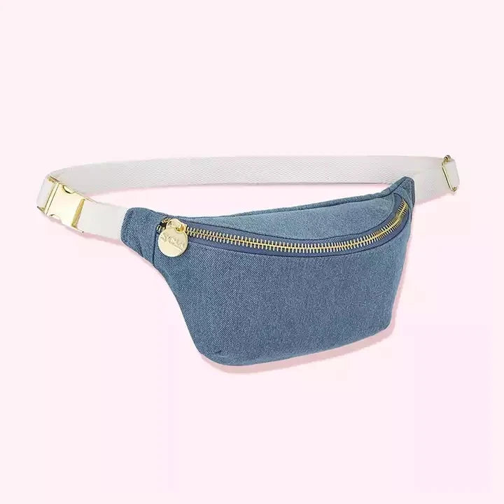 Factory Customized Chenille Patch Fanny Pack Outdoor Running Sports Waist Bag