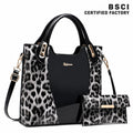Factory-Direct Plaid Zipper Closure Polyester Lining Women's Crossbody Bags Korean-Style Minimalist Chic Messenger Bags Set