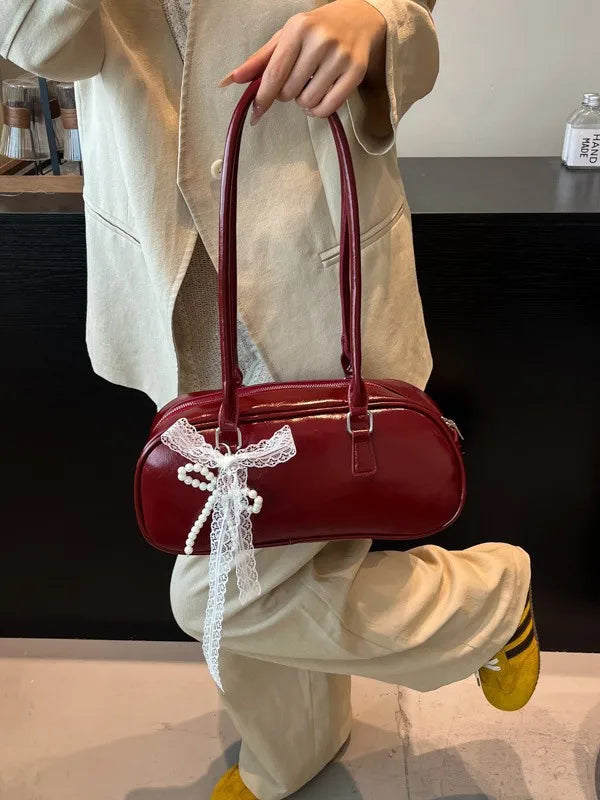 Fashion Designer Latest Flap Casual PU Handbags Ladies Wallets Women's Shoulder Bags Tote Bag Underarm Bags