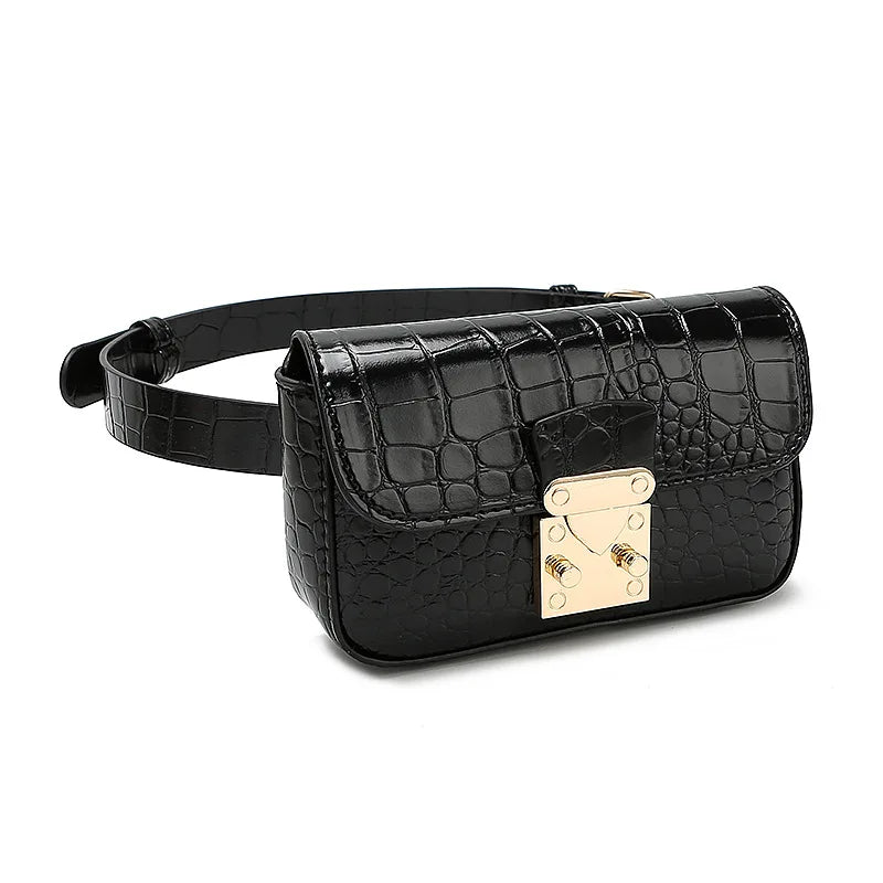 Fashion Ladies Waist Bags Woman PU Leather Belts Wholesale Custom Women Belt Bag