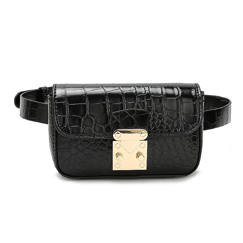 Fashion Ladies Waist Bags Woman PU Leather Belts Wholesale Custom Women Belt Bag