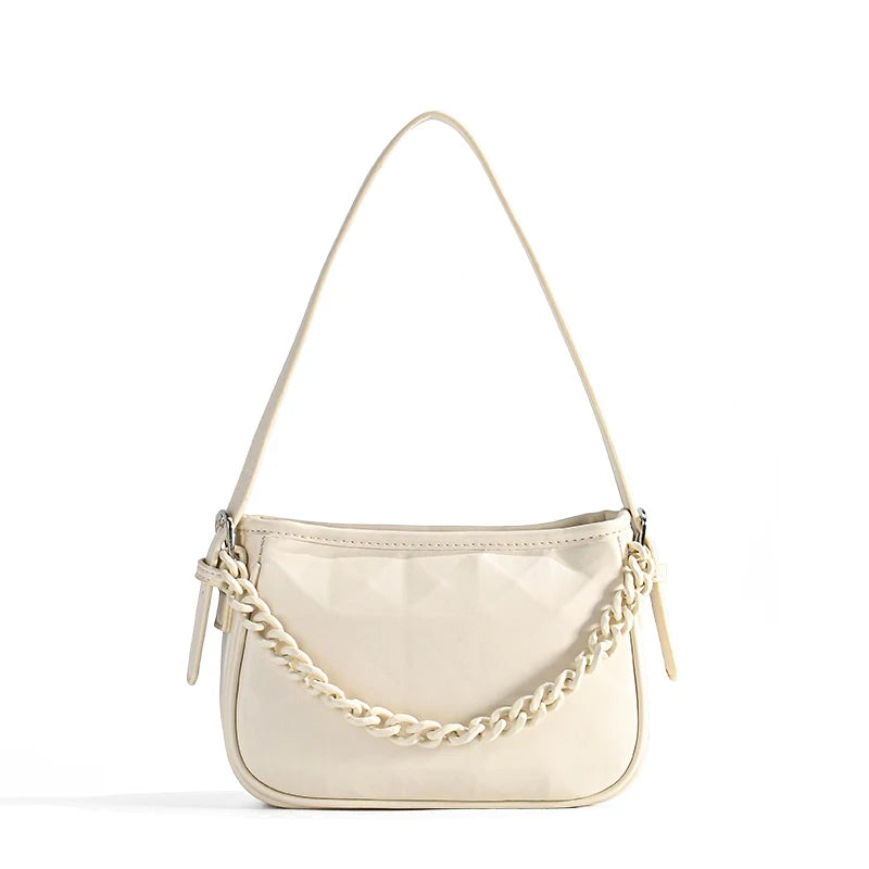 Fashion Rhombus Geometric Chain Handbag Bag 2022 New High Quality One Shoulder Underarm Bag