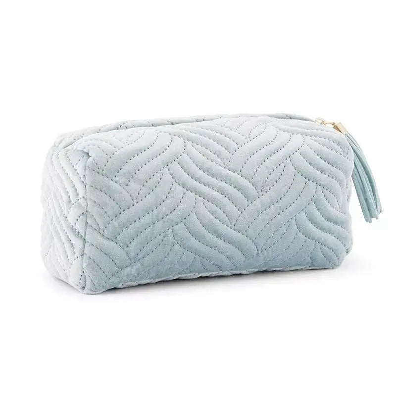 Fashion Travel Cotton Pouch Makeup Cosmetic Zipper Toiletry Bag Floral Organizer