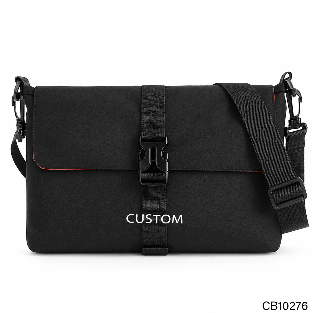 Flap Crossbody Messenger Bag, , Wide Adjustable Webbing Strap,, Multi-Color Custom Logo, OEM/ODM Factory Direct Wholesale