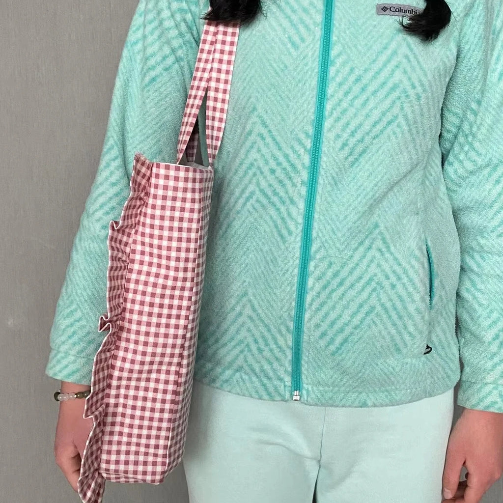 Full Color Printing Tote Bag Ruffle Tote Bag Fashion Custom Tote Bags No Minimum