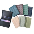 Genuine Leather Woven Wallet Card Bags Hot Selling Sheepskin Material Men and Women's Purse Card Holders
