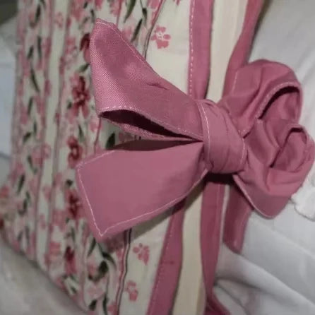 Handmade Book Sleeve Pouch Floral Books Protector Quilted Bow Bible Sleeve Book Cover