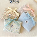 Handmade Bow Kindle Sleeve Floral Kindle Paperwhite Sleeve Blue Flower Quilted Book Lover
