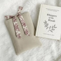 Handmade Corduroy Book Cover Personalized Bible Sleeve Embroidered Kindle Sleeve With Floral Bow