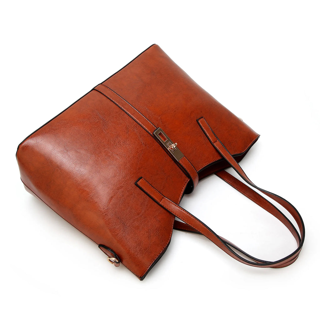 High Quality Professional Women's Pu Tote Shoulder Bag