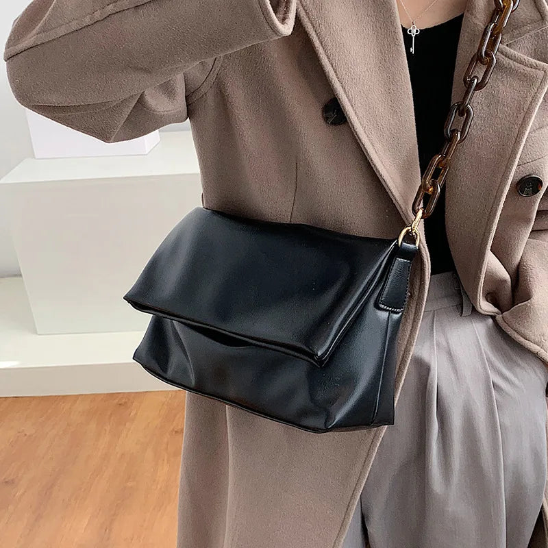 Hobo Style Pu Leather Woman Bag Shoulder Casual Tote Crossbody Handbags Guangzhou Wholesale Handbag Manufacturer