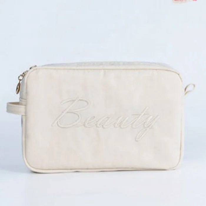 Hot Sale Cosmetic Bag Set Nylon Make up Bag Large Capacity Portable Storage Bag Custom logo