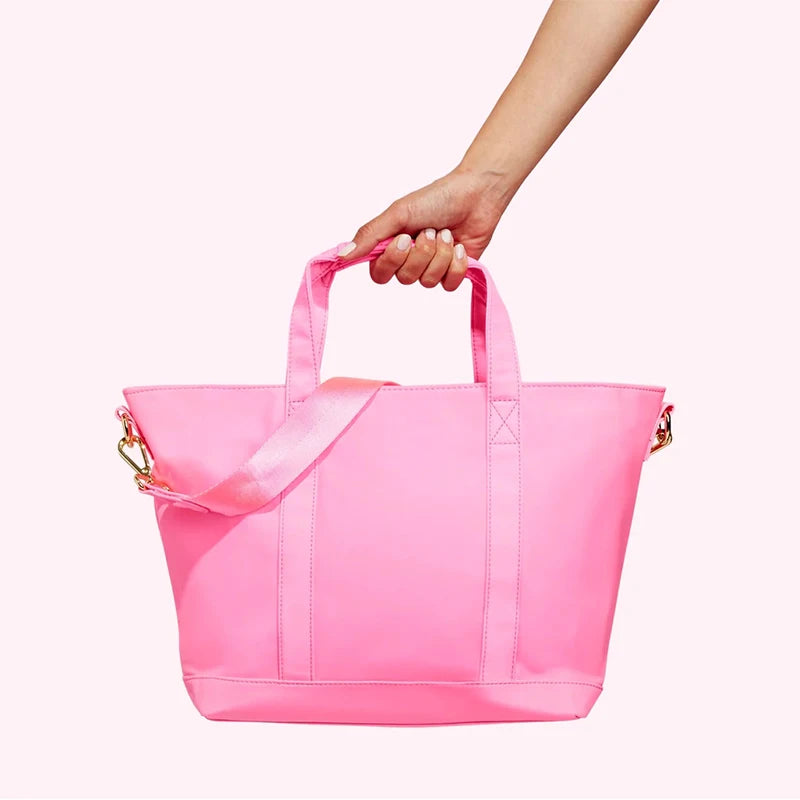 Hot Sale Ladies Tote Bag Colorful Nylon Organizer Bag DIY Patch Large Capacity Tote Bag