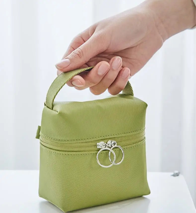 Hot Sale Nylon Cosmetic Bag Mini Cosmetic Bag Eco Portable Coin Purse