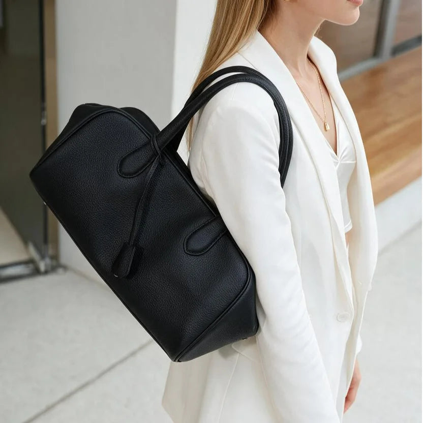 Hot Sale of Genuine Leather Women's Shoulder Bags Underarm Bags Simple Fashion High Quality Cowhide Handbags for Women