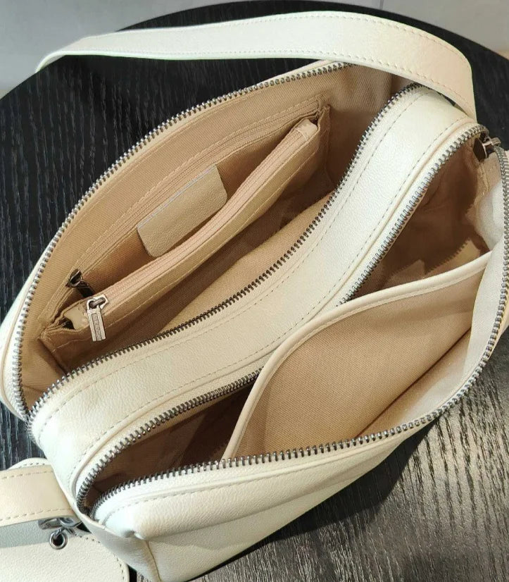 Hot Sale of Genuine Leather Women's Shoulder Bags Crossbody Bags Simple Fashion High Quality Cowhide Ladys Bags