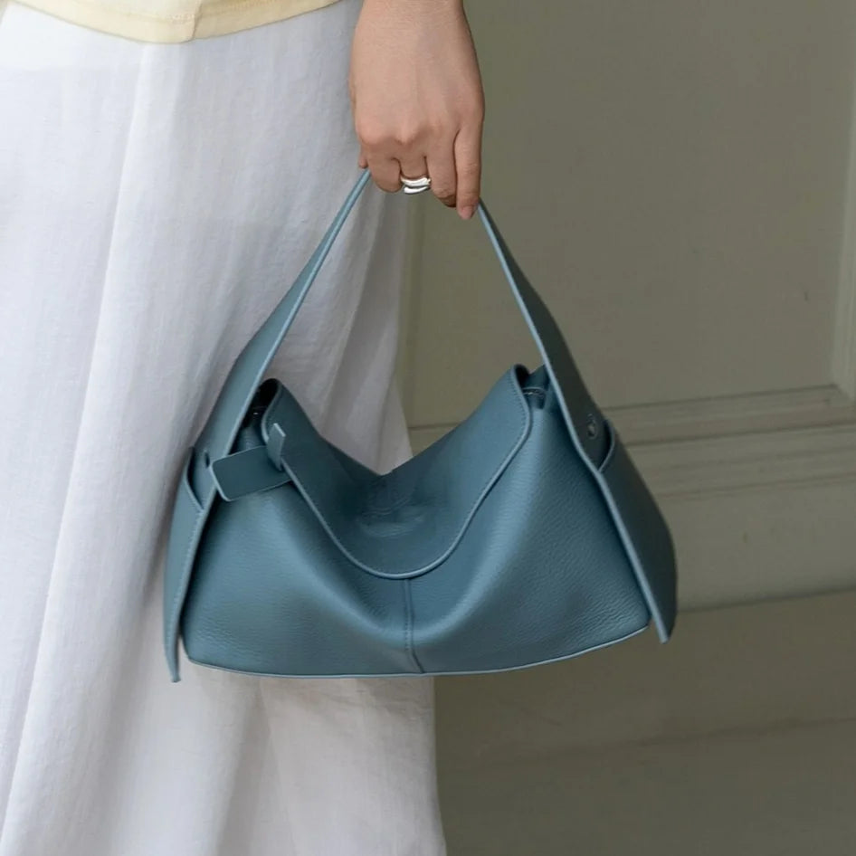 Hot Selling Genuine Leather Women's Handbags Casual Style Cowhide Lady Shoulder Bags Crossbody Bags Popular Ladies Bags