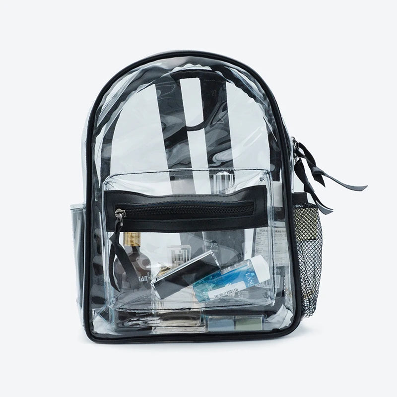 Hot Selling Waterproof Transparent Pvc Mini School Backpack for Children