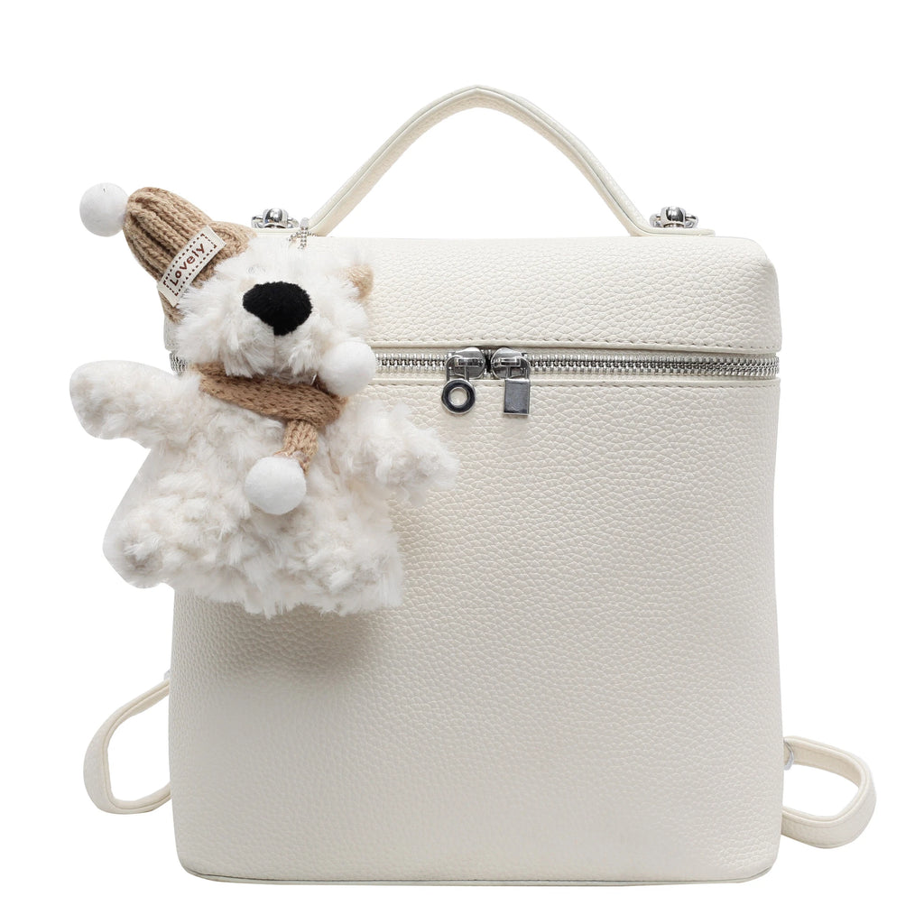 Korean Style Women's Autumn PU Leather Handbag Custom Logo OEM ODM Fashion Crossbody Shoulder Bag