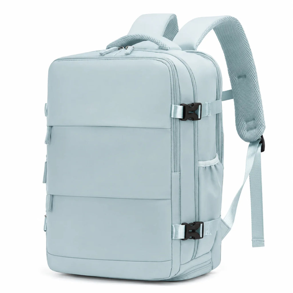 LOGO OEM Women's Hybrid Work-Life Business Gym Techpack Backpack BSCI Certified Factory Wholesale Anti-Tear Nylon for Ladies