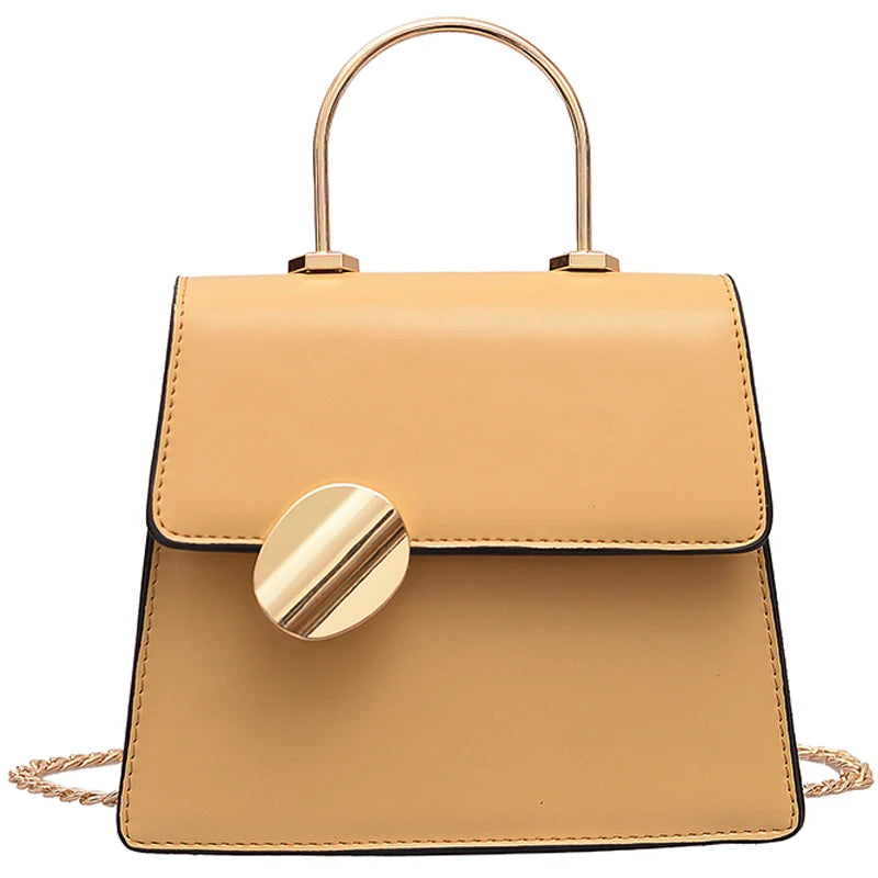 Lady Women Chain PU Leather Fashion Latest Ladies Handbags