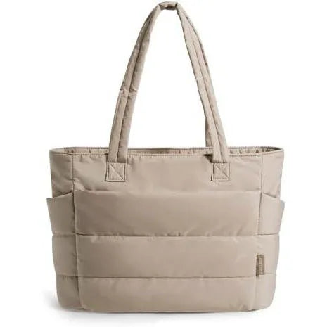 Large-capacity Nylon Tote Bag for Women Autumn Travel Portable Storage Multifunctional Shoulder Organizer Compartments Zipper