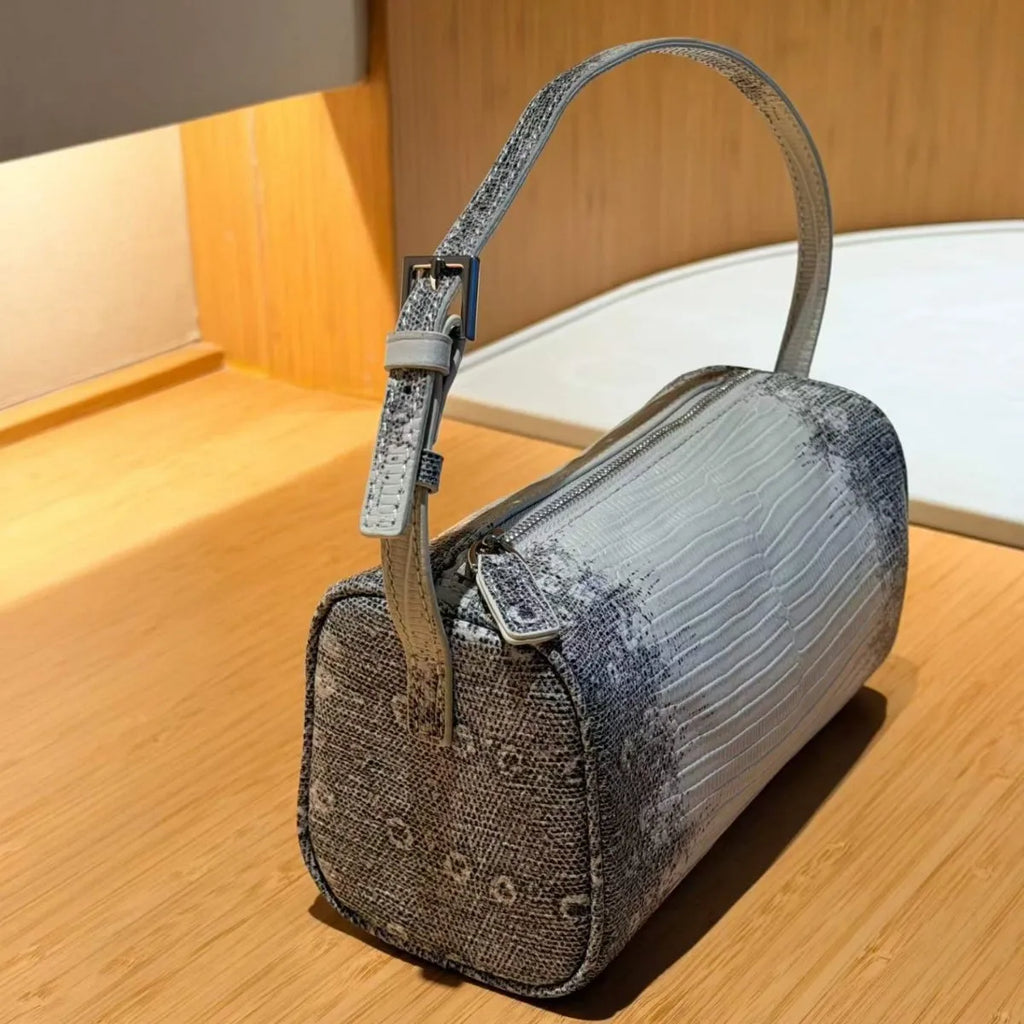 Lizard Print Ladies Bag Small Bag Luxury Genuine Leather Women's Handbag Crossbody Bags High Quality Cowhide Ladys Shoulder Bags