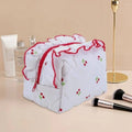 Luxury Packaging for Beauty Product Nylon Women Size Packaging square Makeup Travel Cosmetic Bag Waterproof