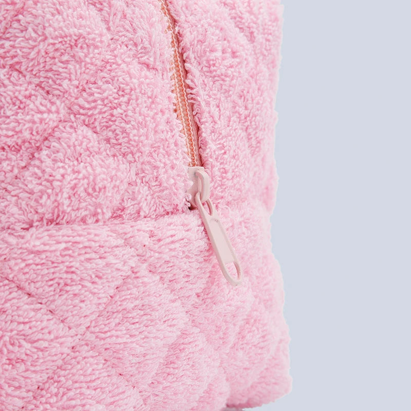 Luxury Small Personalised Cosmetic Sample Skin Care Pouch Bag Towel