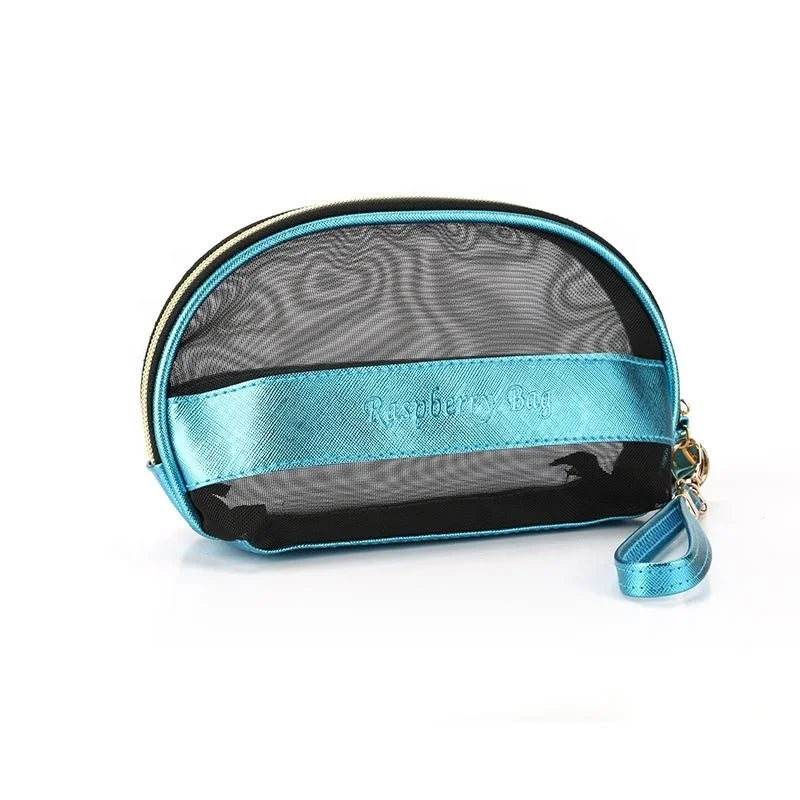 Luxury Travel Makeup Bags for Women Folding Storage Cosmetic Bag Beauty Private Label White Wholesale