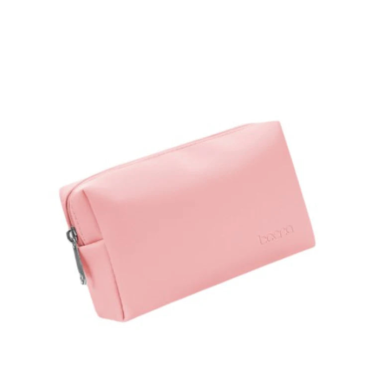 Magic Cosmetic Pu Leather Travel Pouch Bag for Women Zipper Custom Colors with logo