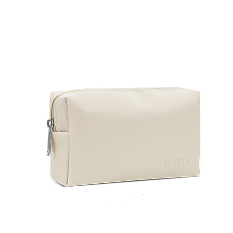 Magic Cosmetic Pu Leather Travel Pouch Bag for Women Zipper Custom Colors with logo