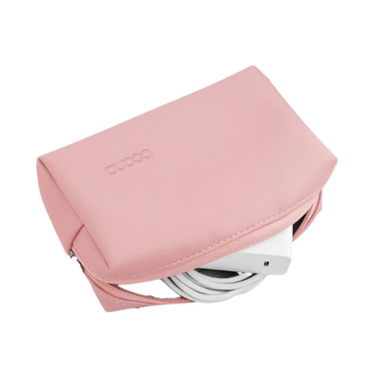 Magic Cosmetic Pu Leather Travel Pouch Bag for Women Zipper Custom Colors with logo