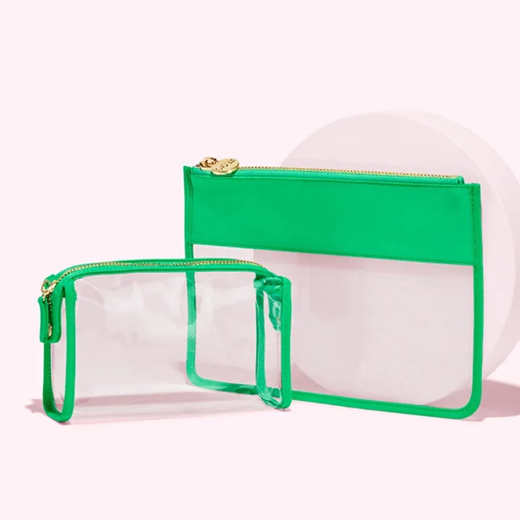Make up clear Zipper Makeup Transparent Cosmetics Bag Pvc 2023
