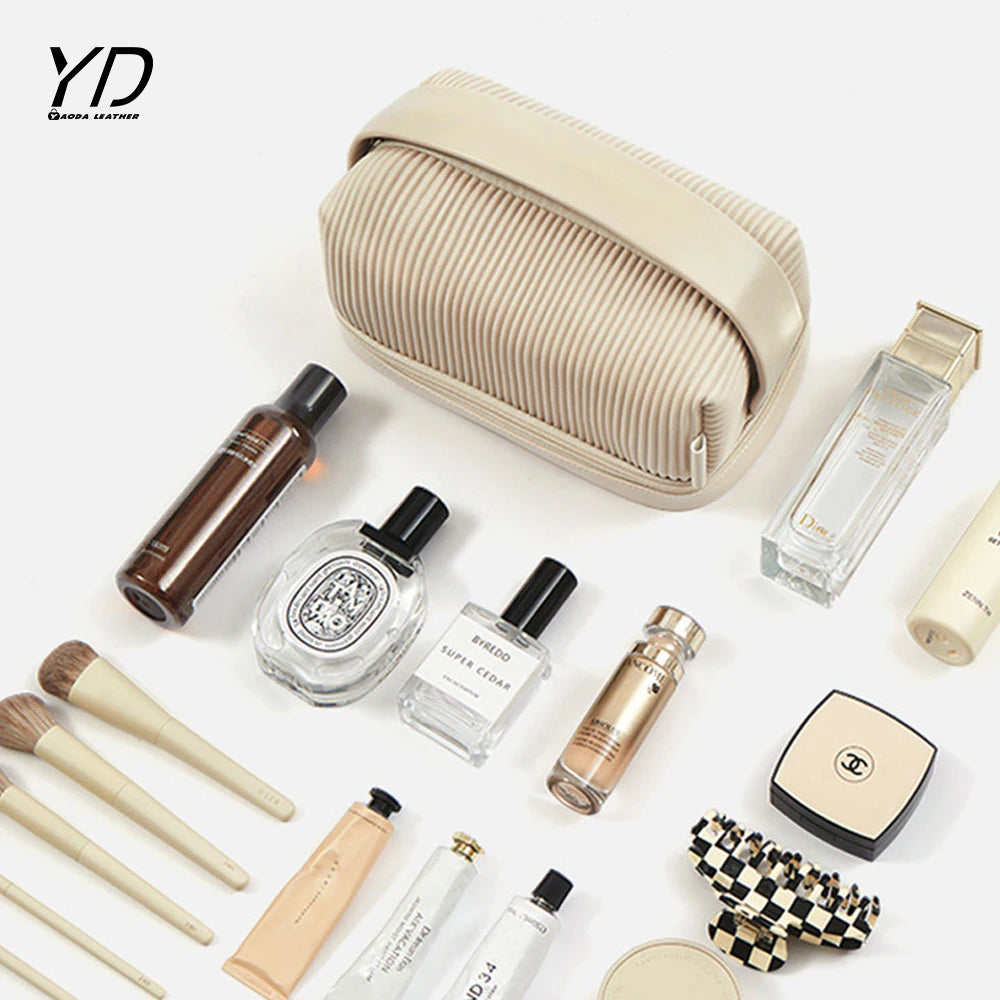 Makeup Bag Portable Large Capacity Hand Bag High Appearance Level Wash Storage Bag