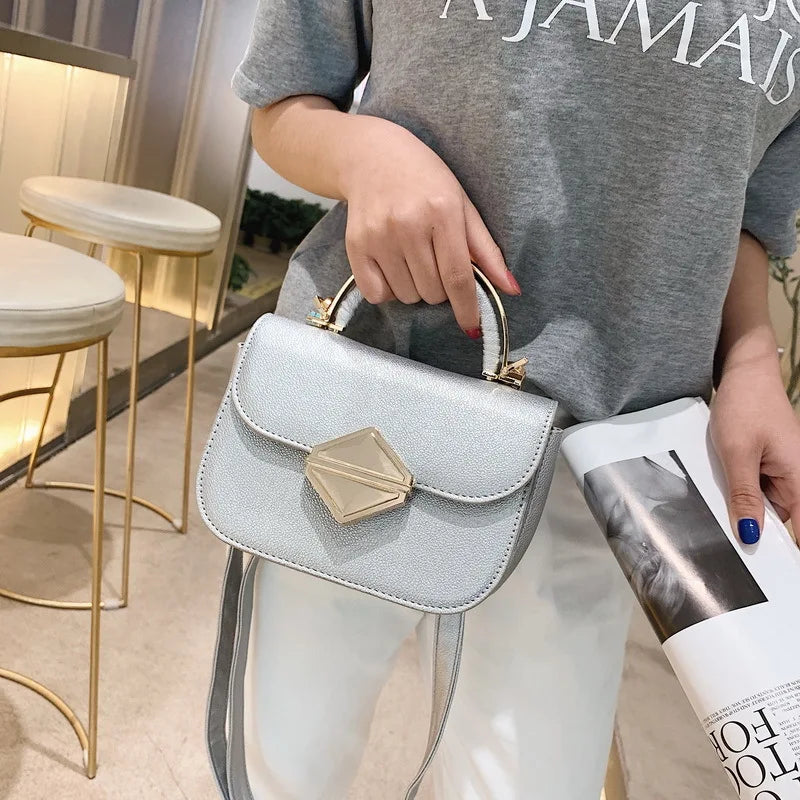New 2019 Casual Fashion Trend Crossbody Bag Strap Women Single Custom Shoulder Pu Leather Women Handbag