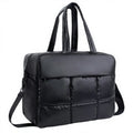 New Arrival Custom Made Soft Quilted Water Resistant Zipper Closure Puffer Handbag Fashion Wallet Nylon Padded Shopping Bag