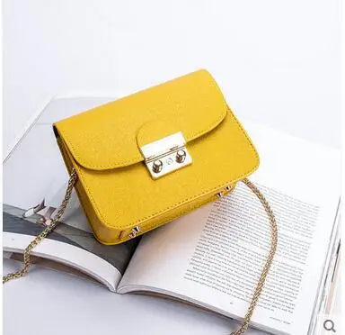 New Cross Grain Small square Bag Solid Color Single Shoulder Oblique Cross Bags Wholesale Pu Leather Cosmetic Bag